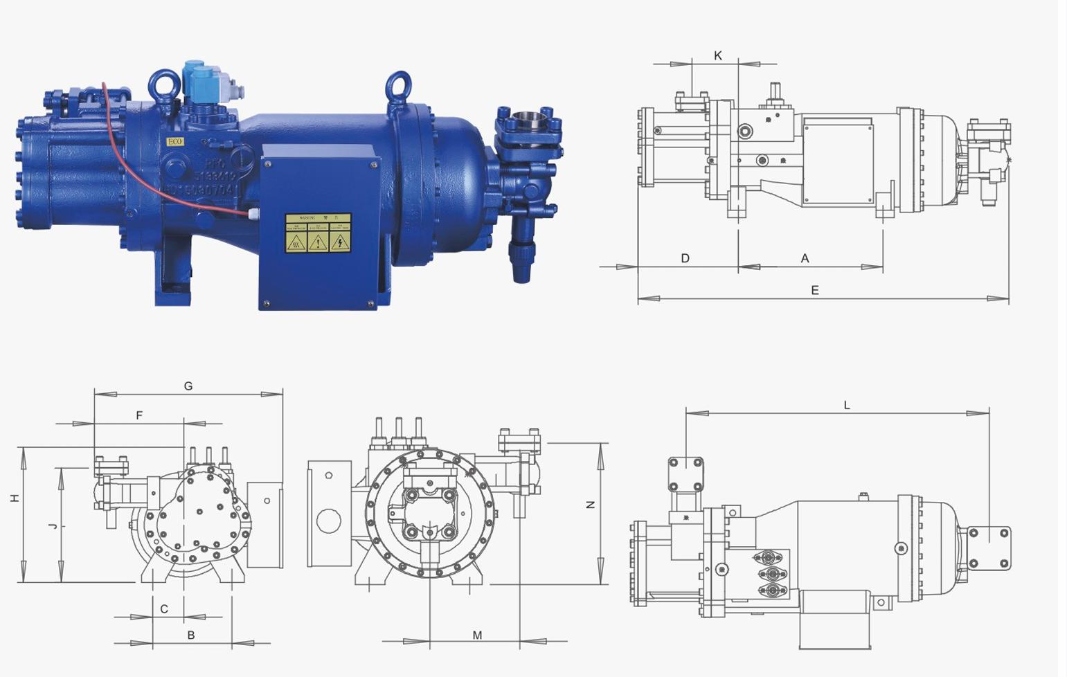 Screw Compressor ضاغط لولبي