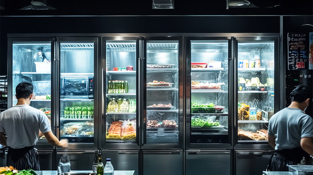 التخزين البارد مع محلول الضاغط اللولبي