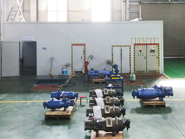 معدات الضاغط اللولبي عالية الدقة