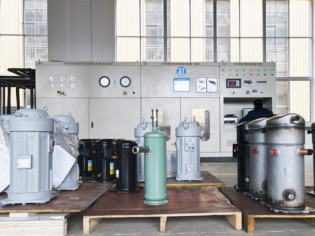 خط التجميع الحديث للضواغط